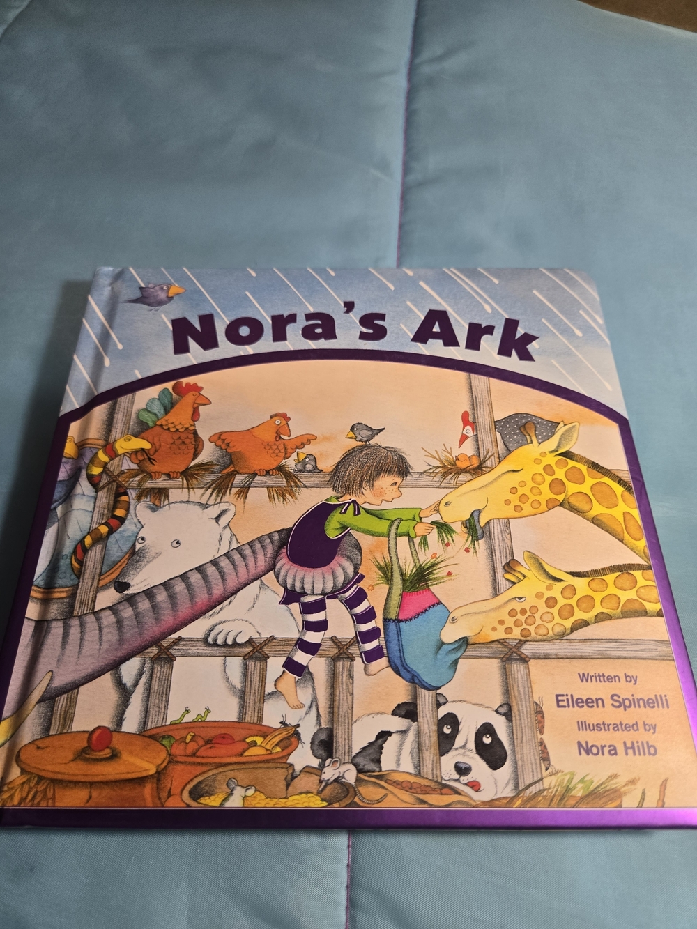 Nora's Ark Children's Picture Book - Purple Cover